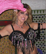 Salome' performs at Dar Maghreb